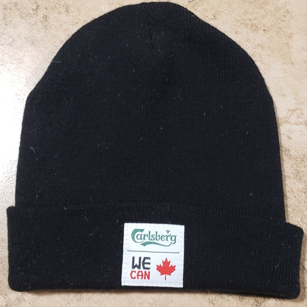 Carlsberg Black Beanie Brand New